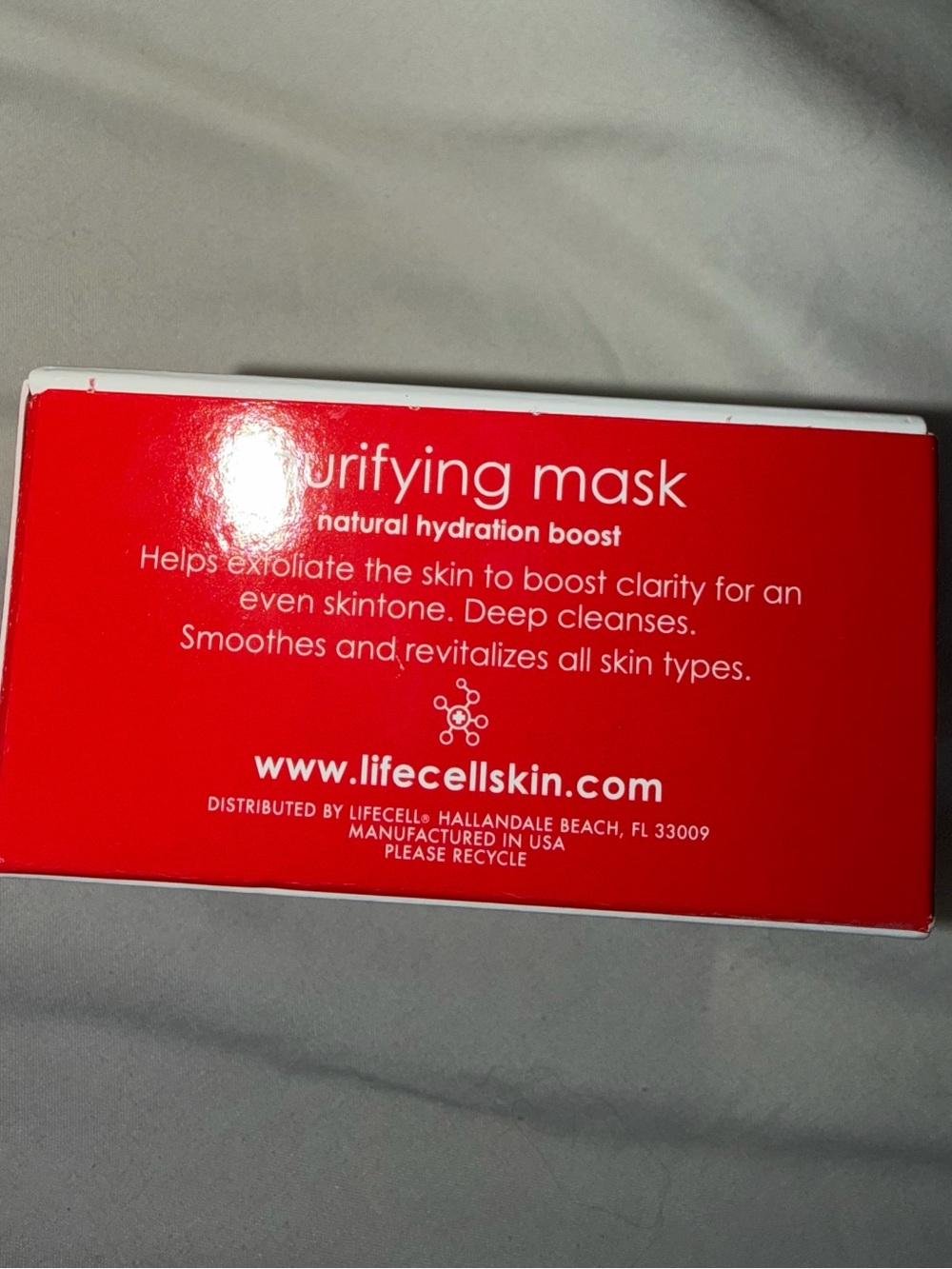 Lifecell Purifying Mask – Nourishing Exfoliating Treatment